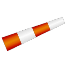 Větrný pytel – směr WSW