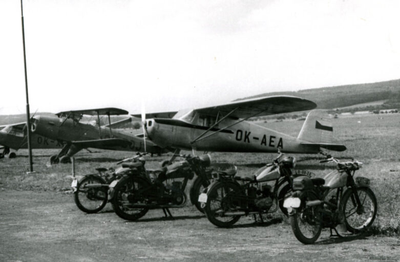 Motorizace mopedy na počátku 50. let