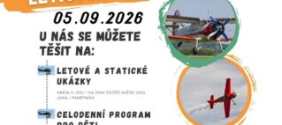 DEN OTEVŘENÉHO LETIŠTĚ 2026
